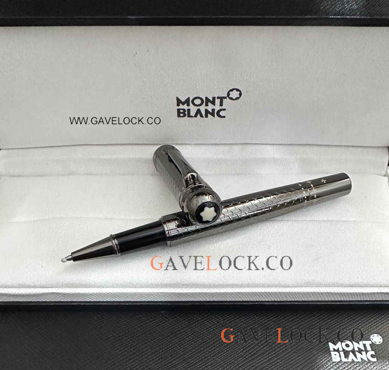 New Copy Montblanc Joseph Ii 4810 Rollerball Pens So Black Pen